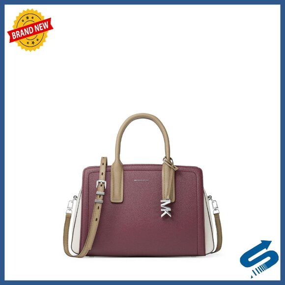 Medium Satchel Crossbody Bag Structured Leather Daily Essentials